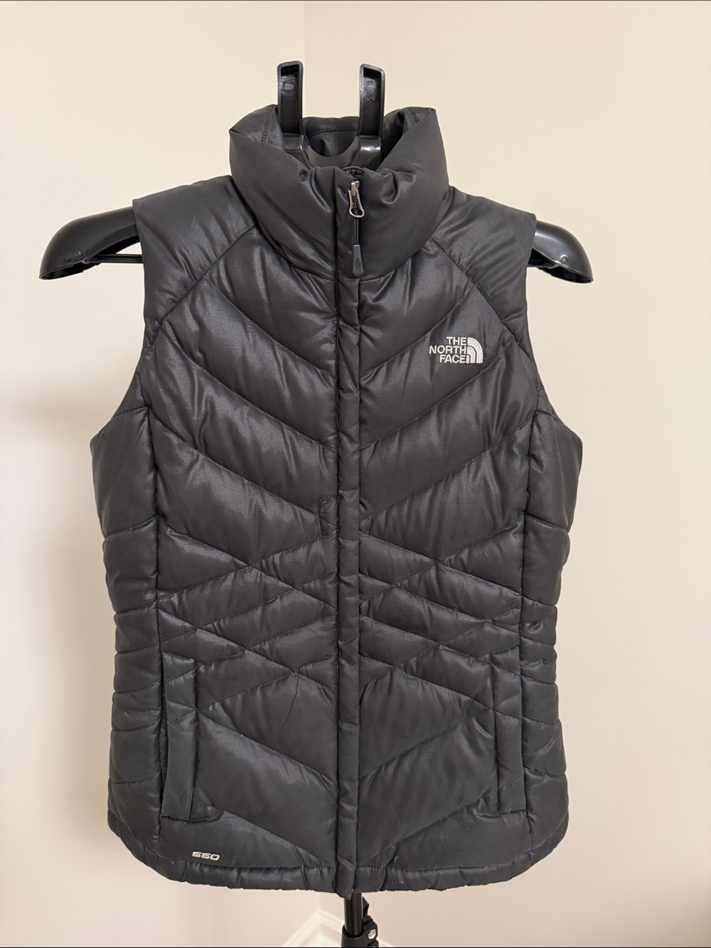 The North Face Women’s Black Quilted Insulated Vest